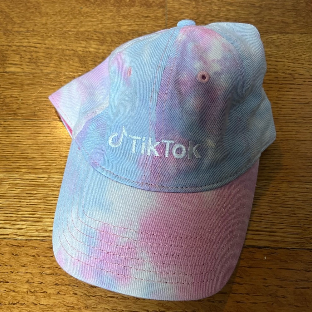 TikTok Tie-Dye Baseball Cap